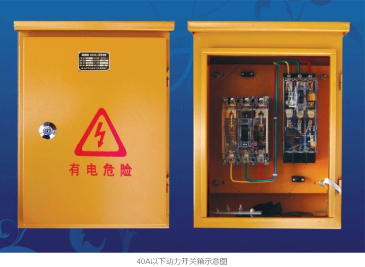 什么是三级配电二级漏保、一机一闸一漏一箱？