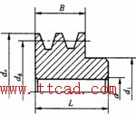 普通V带轮的常见结构