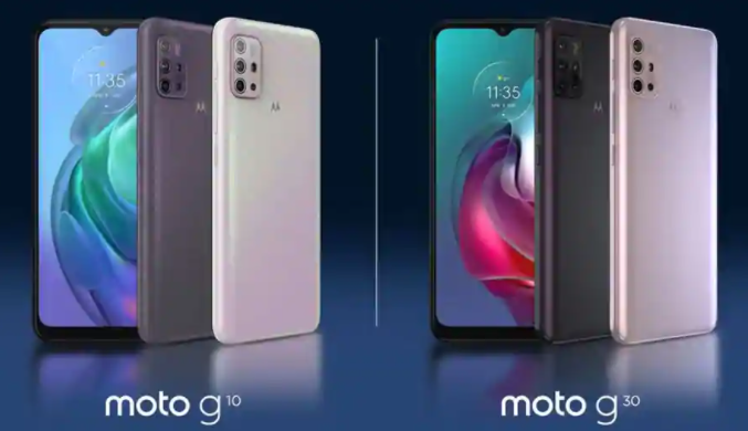 摩托罗拉发布G30和G10,这是规格和价格等信息